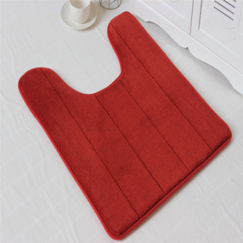 U Shaped Toilet Pedestal Mat U Shaped Toilet Pedestal Mat