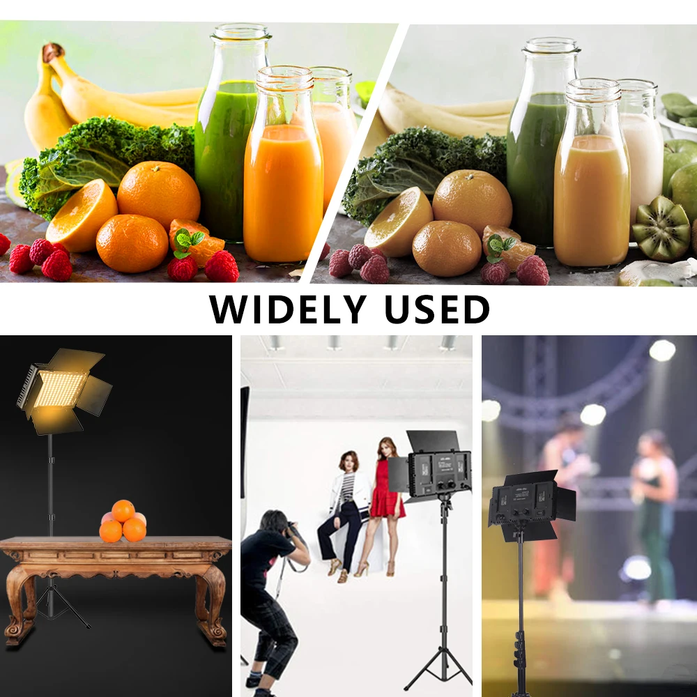 U800 LED Photo Studio Light for Tiktok Youbute Game Live Video Lighting Portable Video Recording Photography Panel Lamp U800 LED Photo Studio Light for Tiktok Youbute Game Live Video Lighting Portable Video Recording Photography Panel Lamp
