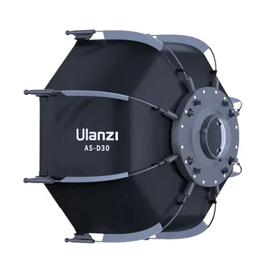 Ulanzi AS-D30 30cm Octagonal Softbox Quick Pack Light Box with Mini Bowens Mount for 40W COB Video Light Ulanzi AS-D30 30cm Octagonal Softbox Quick Pack Light Box with Mini Bowens Mount for 40W COB Video Light