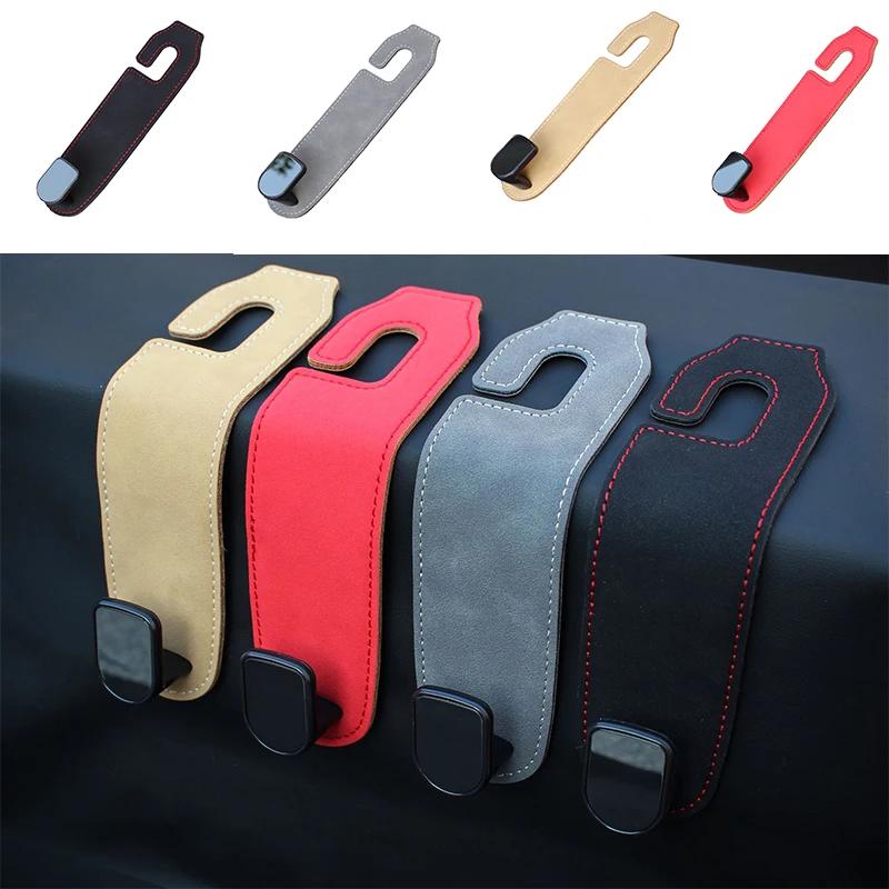 Ultra Fine Leather Headrest Hook for Cars Ultra Fine Leather Headrest Hook for Cars