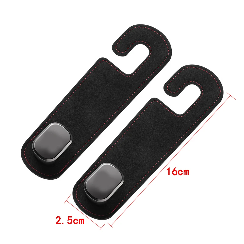 Ultra Fine Leather Headrest Hook for Cars