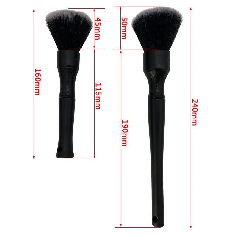 Ultra Soft Car Detailing Brush Super Soft Auto Interior Detail Brush synthetic boars hair for cars seat leather cleaning Ultra Soft Car Detailing Brush Super Soft Auto Interior Detail Brush synthetic boars hair for cars seat leather cleaning
