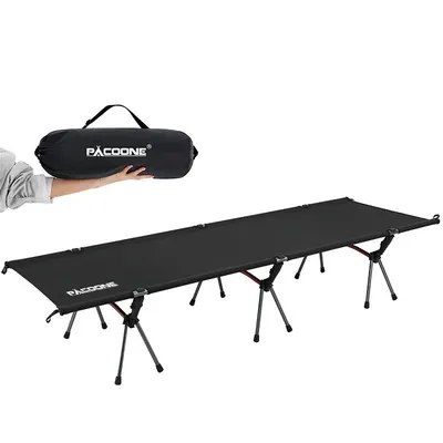 Ultralight Foldable Elevated Camping Bed Backpacking Polyester and Aluminum Alloy 2.77kg Cot Outdoor Hiking Sleeping Ultralight Foldable Elevated Camping Bed Backpacking Polyester and Aluminum Alloy 2.77kg Cot Outdoor Hiking Sleeping