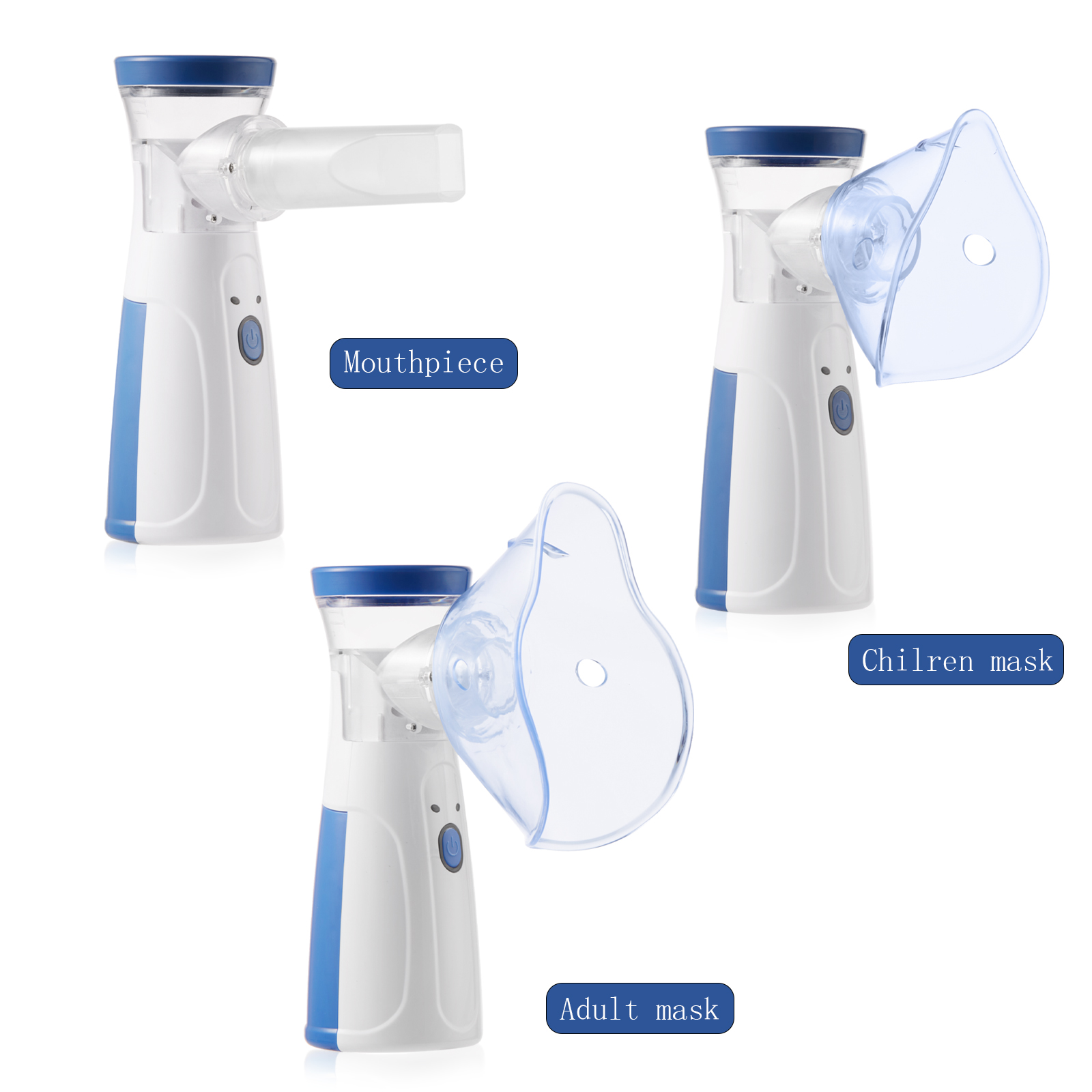 Ultrasonic Atomizers Portable Mute Asthma Inhaler Handheld Nebulizers Machine Mini Medical Nebulizer for Adults and Ultrasonic Atomizers Portable Mute Asthma Inhaler Handheld Nebulizers Machine Mini Medical Nebulizer for Adults and
