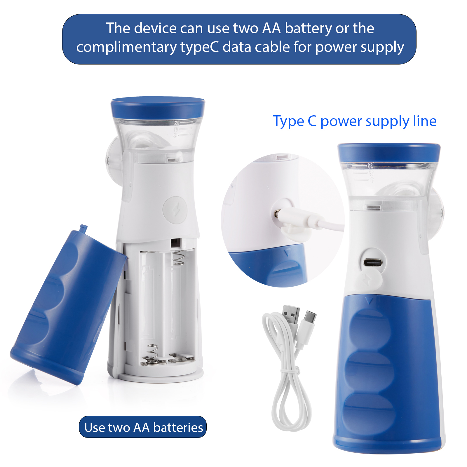 Ultrasonic Atomizers Portable Mute Asthma Inhaler Handheld Nebulizers Machine Mini Medical Nebulizer for Adults and Ultrasonic Atomizers Portable Mute Asthma Inhaler Handheld Nebulizers Machine Mini Medical Nebulizer for Adults and