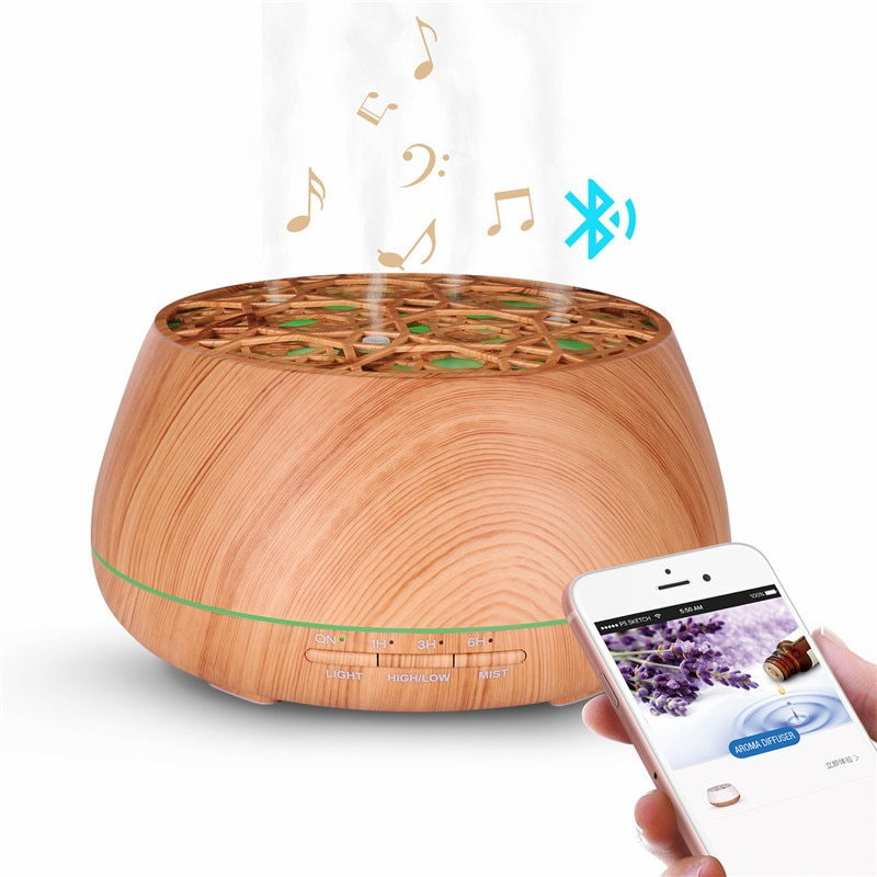 Ultrasonic Diffuser With BT Speaker