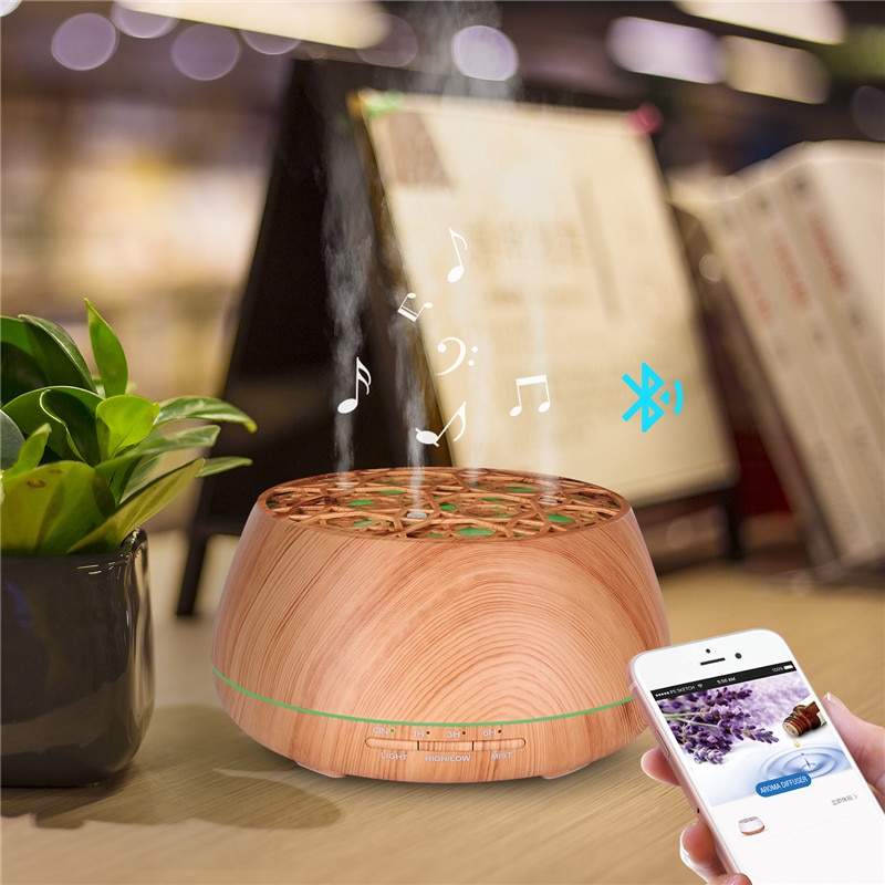 Ultrasonic Diffuser With BT Speaker
