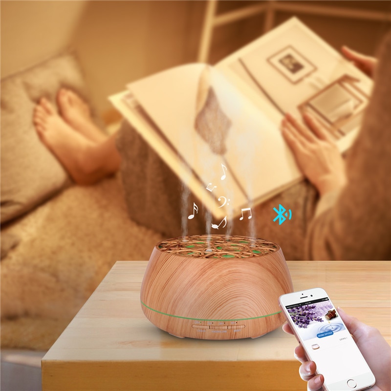 Ultrasonic Diffuser With BT Speaker