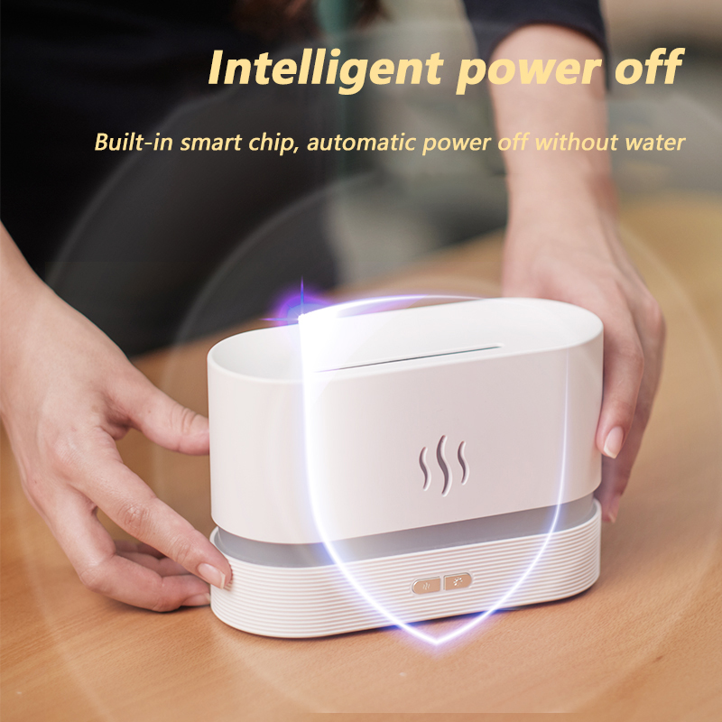 Ultrasonic Flame Humidifier Essential Oil Diffuser Ultrasonic Flame Humidifier Essential Oil Diffuser