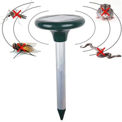 Ultrasonic Pest Repeller Solar Powered Pest Control Ultrasonic Pest Repeller Solar Powered Pest Control