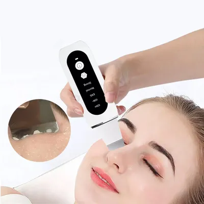 Ultrasonic Skin Scrubber Peeling Blackhead Remover Deep Face Cleaning Ultrasonic Ion Ance Pore Cleaner Facial Shovel Ultrasonic Skin Scrubber Peeling Blackhead Remover Deep Face Cleaning Ultrasonic Ion Ance Pore Cleaner Facial Shovel