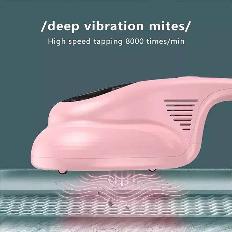 Ultraviolet Mite Removal Instrument 10000PA Vacuum Cleaner Cordless Handheld Vacuum For Mattress Sofa Bed Home