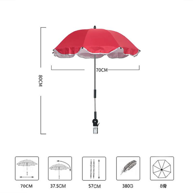 Umbrella for Stroller UV Rays Blocker Umbrella for Stroller UV Rays Blocker