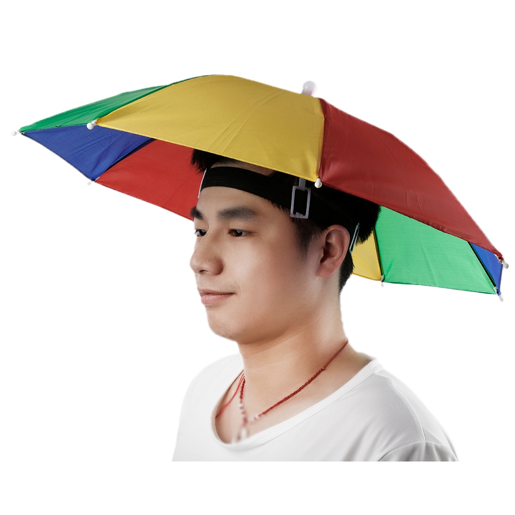 Umbrella Hat Foldable Outdoor Headwear