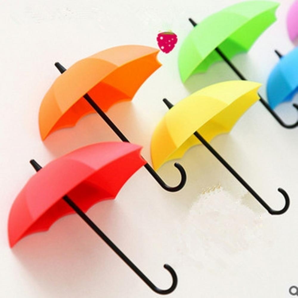 Umbrella Key Hooks Self Adhesive Hooks (3Pcs) Umbrella Key Hooks Self Adhesive Hooks (3Pcs)
