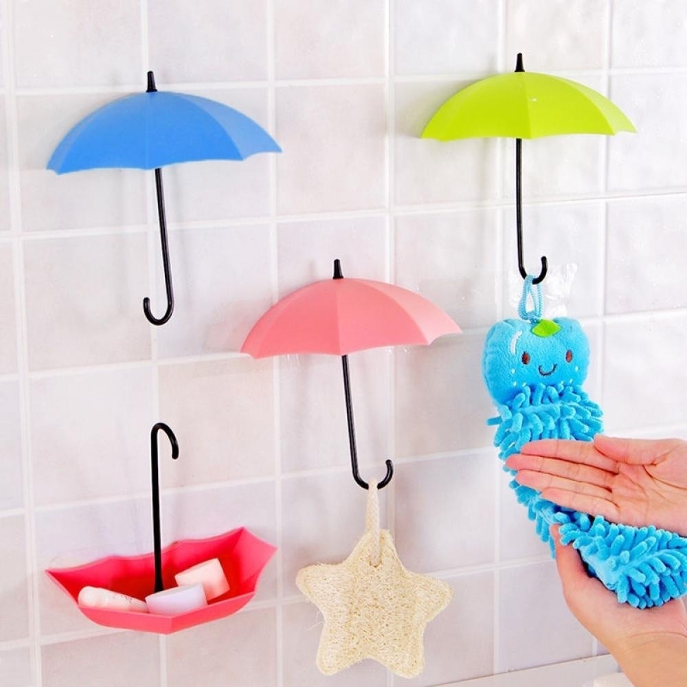 Umbrella Key Hooks Self Adhesive Hooks (3Pcs) Umbrella Key Hooks Self Adhesive Hooks (3Pcs)