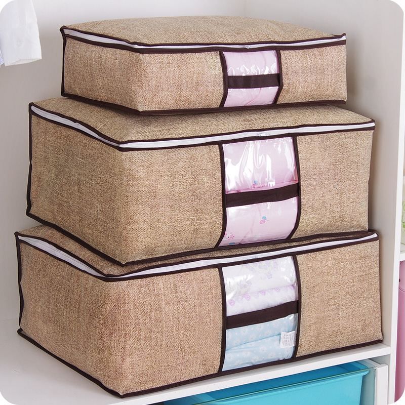 Under Bed Storage Bag Non-Woven Organizer Under Bed Storage Bag Non-Woven Organizer