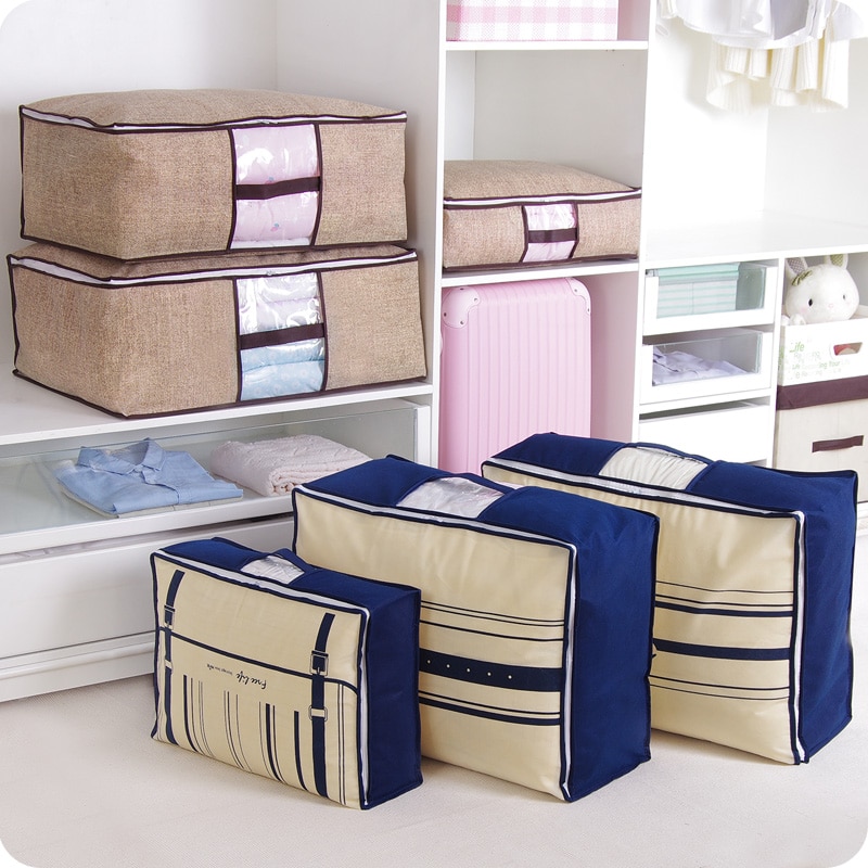 Under Bed Storage Bag Non-Woven Organizer Under Bed Storage Bag Non-Woven Organizer