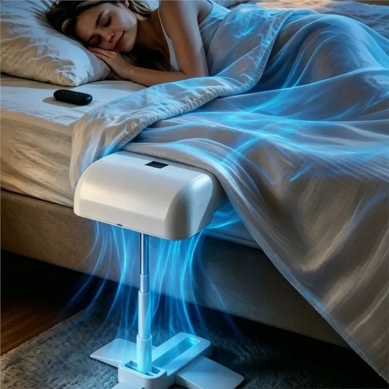 Under Blanket Air Circulation Fan With Remote Control 5 Adjustable Wind Speeds Quiet Bed Cooling Fan Under Blanket Air Circulation Fan With Remote Control 5 Adjustable Wind Speeds Quiet Bed Cooling Fan