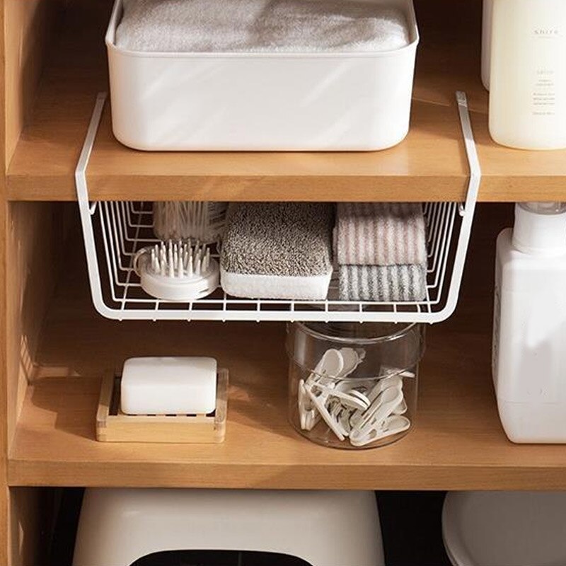 Under Shelf Basket Hanging Storage Under Shelf Basket Hanging Storage