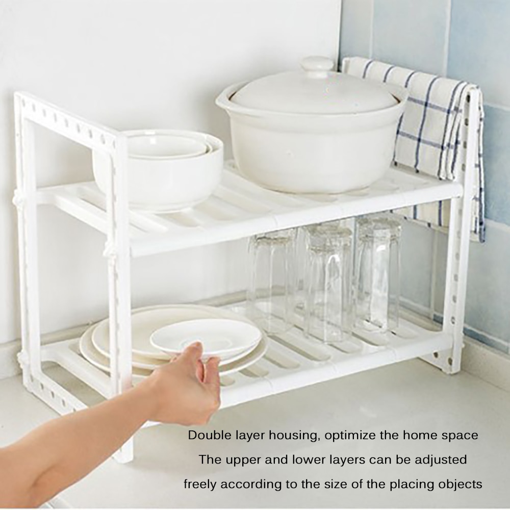 Under Sink Organizer Two-Layer Rack Under Sink Organizer Two-Layer Rack