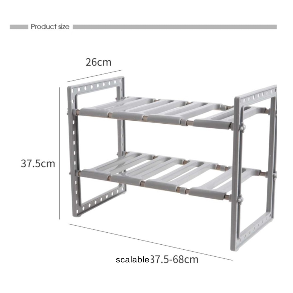 Under Sink Organizer Two-Layer Rack Under Sink Organizer Two-Layer Rack
