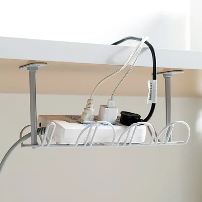 Under Table Cable Management Basket