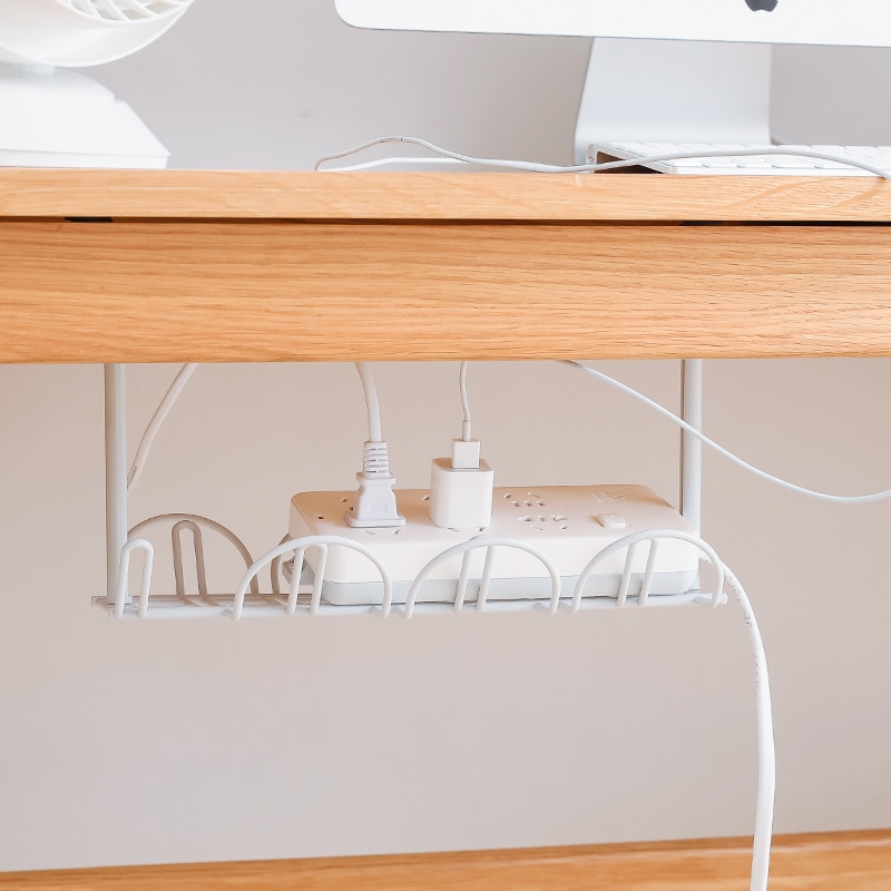Under Table Cable Management Basket