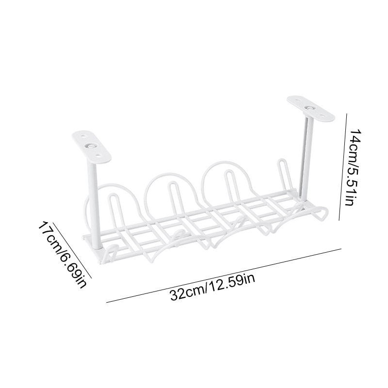 Under Table Cable Management Basket