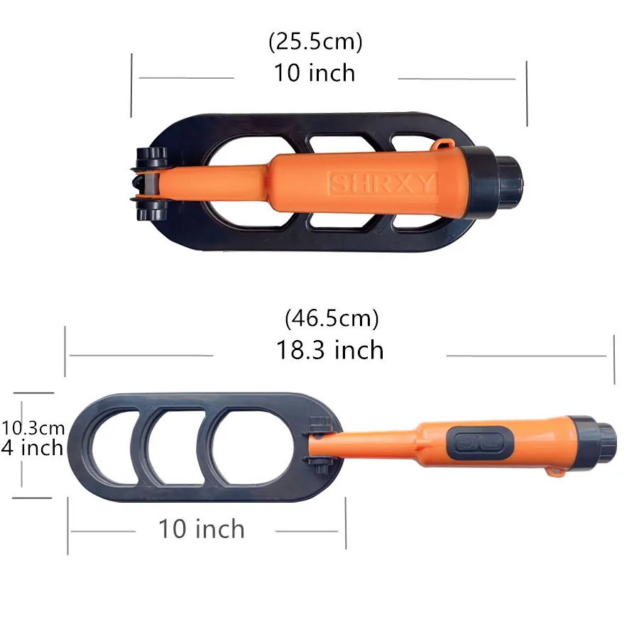 Underwater Dive Scuba Metal Detector Folding Waterproof Coil Pulse Scan Pinpointer Diving Gold Detecting