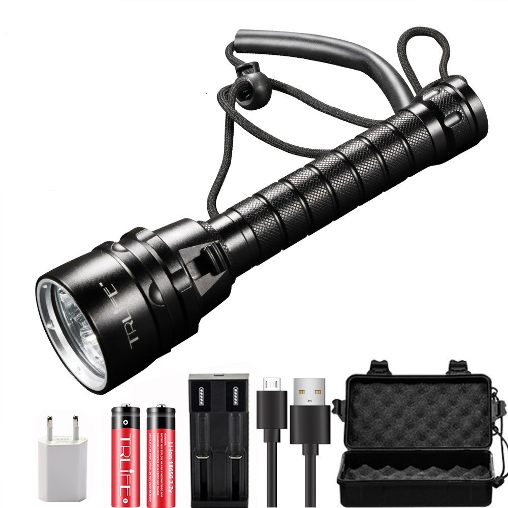 Underwater Torch Diving LED Flashlight