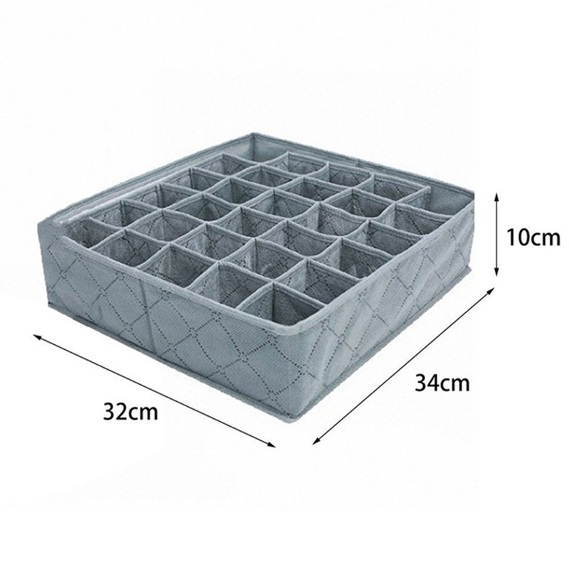 Underwear Drawer Organizer 30-Grid Storage Underwear Drawer Organizer 30-Grid Storage