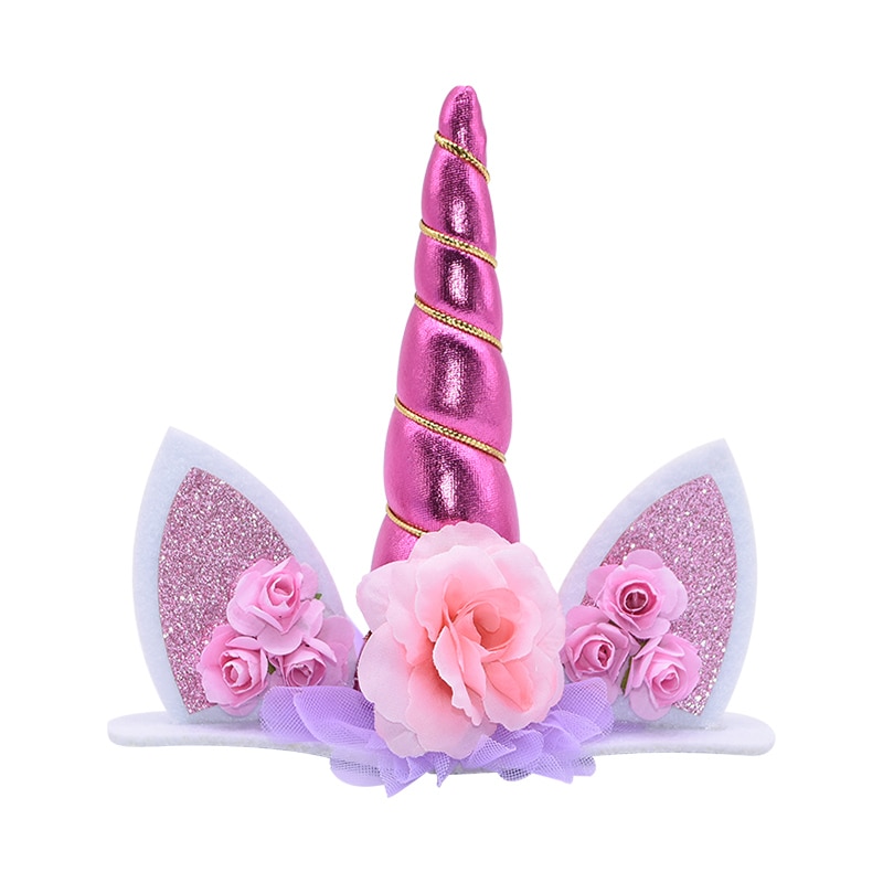 Unicorn Cake Topper Sparkly Decor Unicorn Cake Topper Sparkly Decor