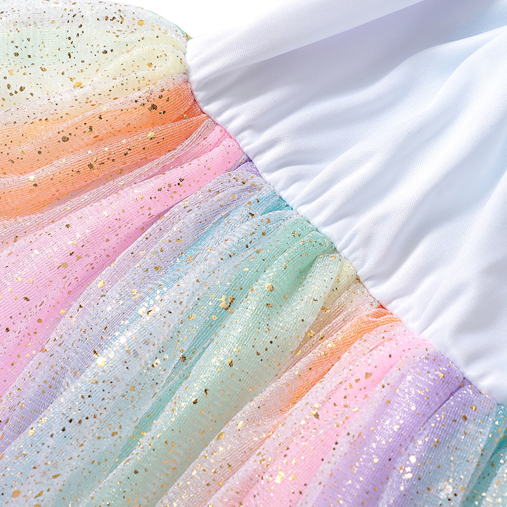 Unicorn Costume Kids Party Dress