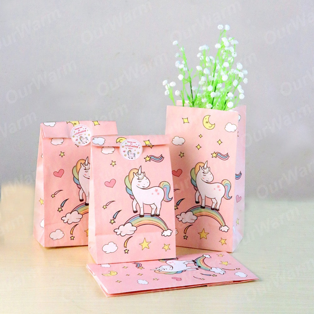 Unicorn Goodie Bags 12pcs Party Favors