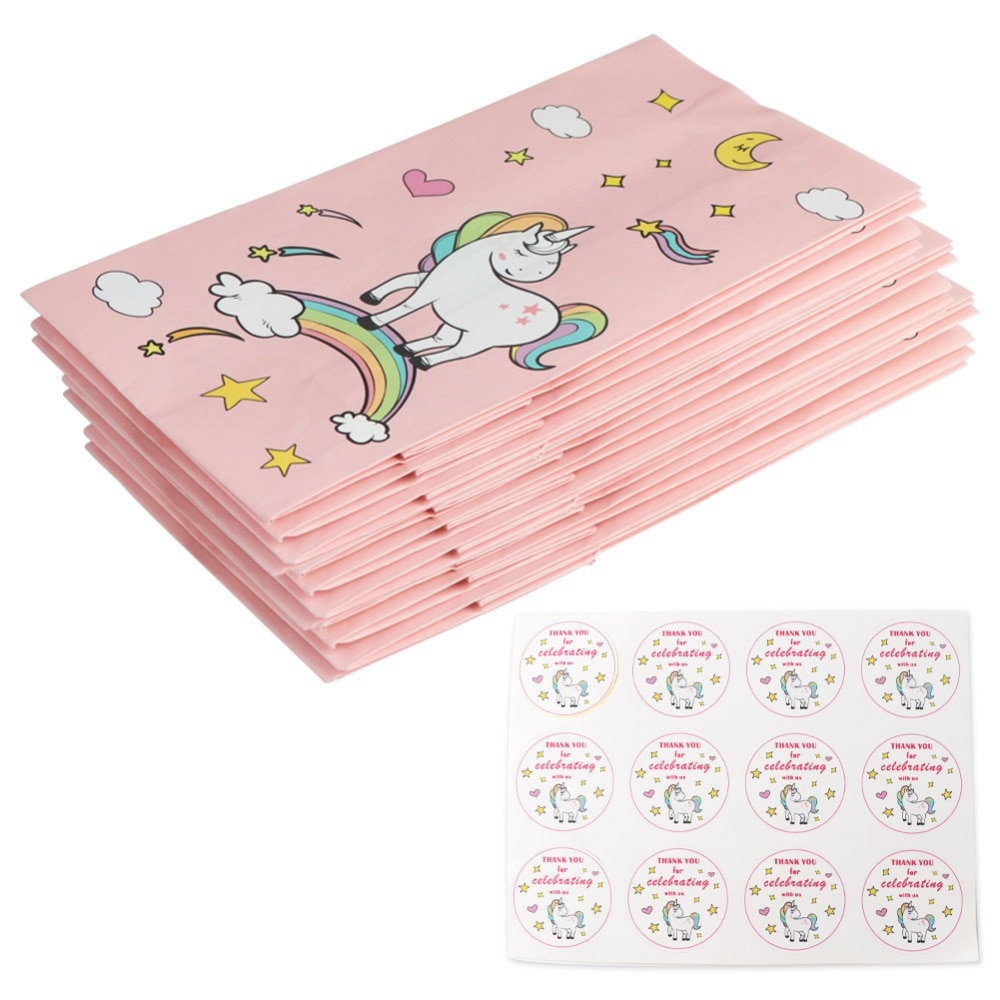 Unicorn Goodie Bags 12pcs Party Favors