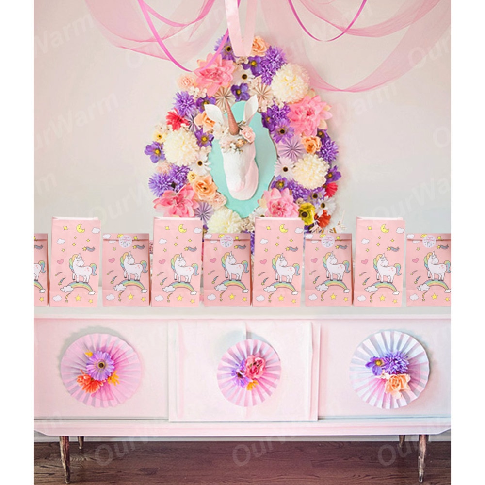 Unicorn Goodie Bags 12pcs Party Favors