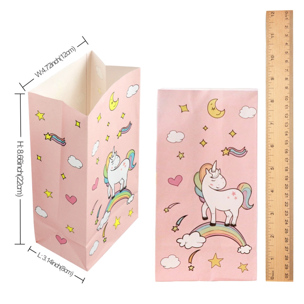 Unicorn Goodie Bags 12pcs Party Favors