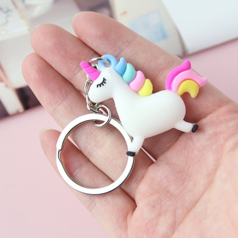 Unicorn Keychain Cute Keyring Unicorn Keychain Cute Keyring
