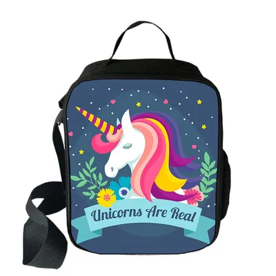 Unicorn Lunch Bag Colorful Food Bag