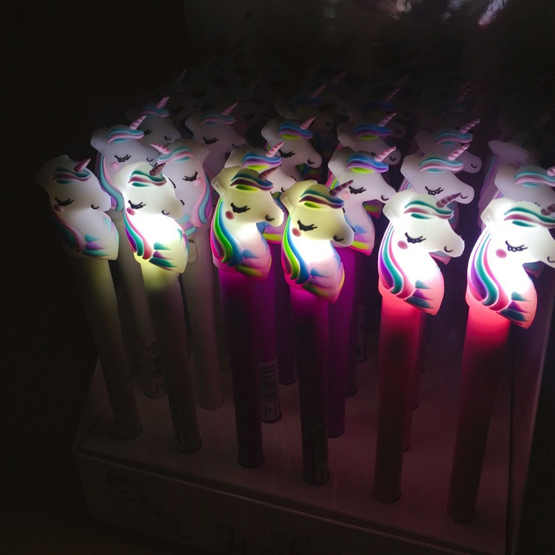 Unicorn Pen Glitter Light Gel Pen Unicorn Pen Glitter Light Gel Pen