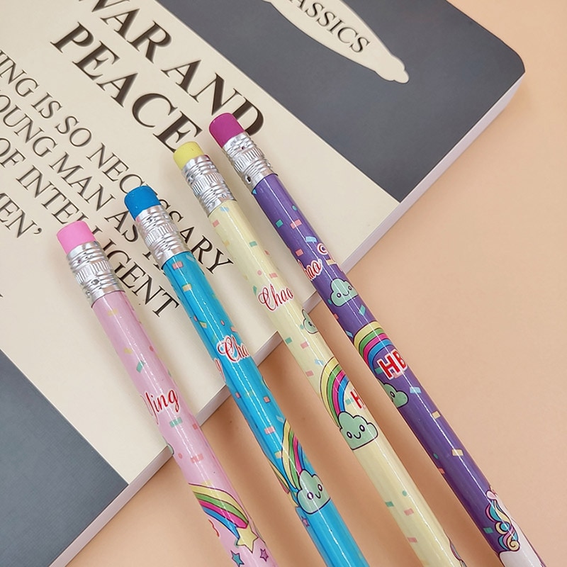 Unicorn Pencils Cute Wooden Pencils (12 pcs) Unicorn Pencils Cute Wooden Pencils (12 pcs)