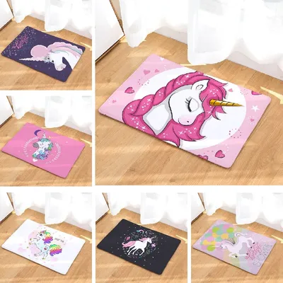 Unicorn Rug Cute Floor Mat