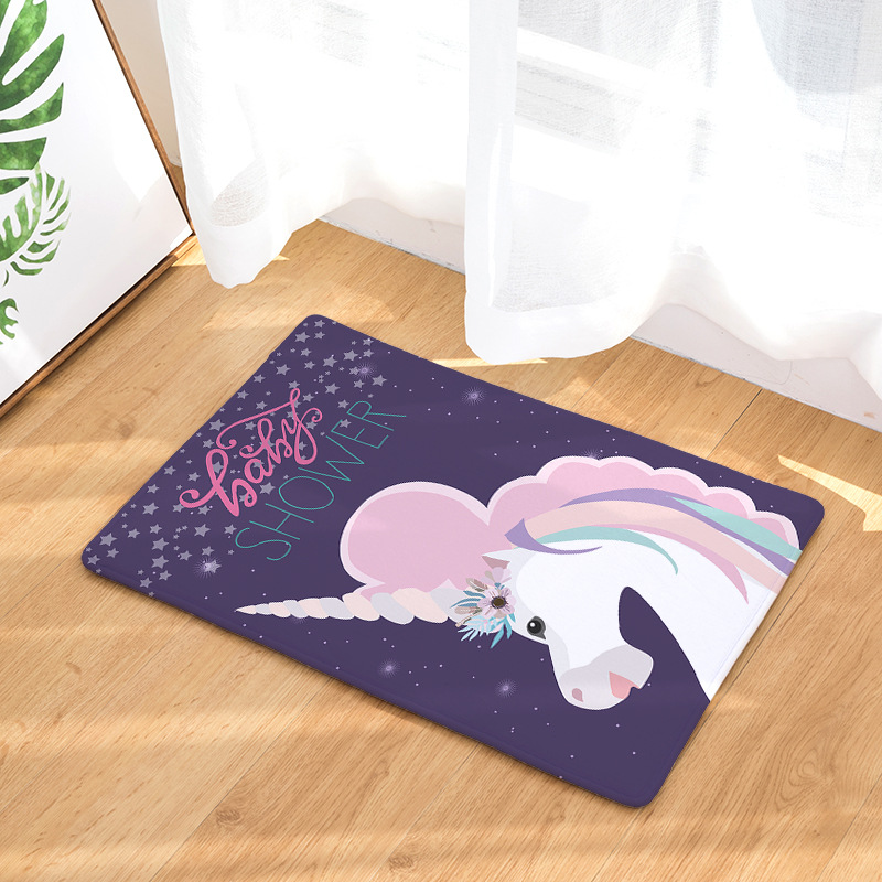 Unicorn Rug Cute Floor Mat