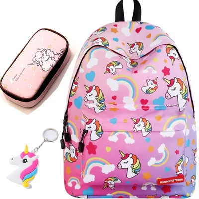 Unicorn School Bag Backpack Unicorn School Bag Backpack