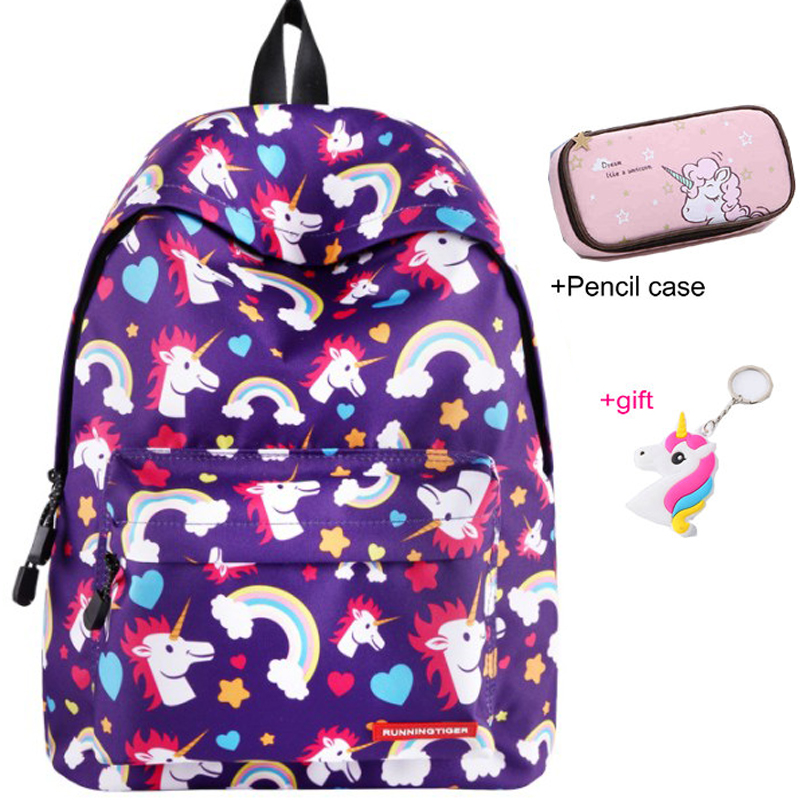 Unicorn School Bag Backpack Unicorn School Bag Backpack