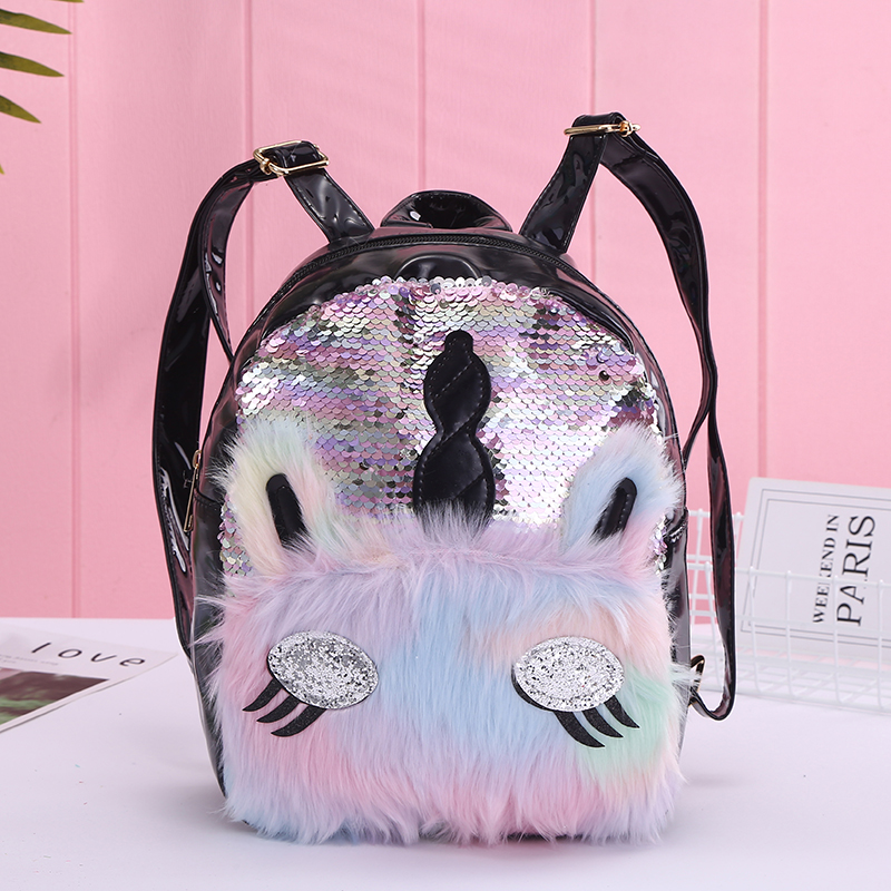 Unicorn Sequin Backpack Portable Bag Unicorn Sequin Backpack Portable Bag