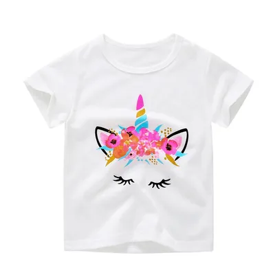 Unicorn Shirt Kids Casual Top Unicorn Shirt Kids Casual Top