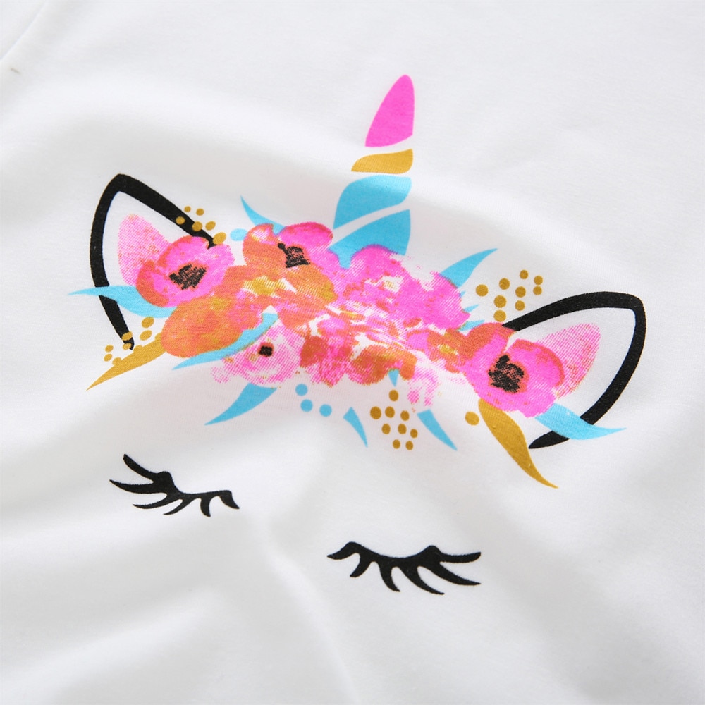 Unicorn Shirt Kids Casual Top Unicorn Shirt Kids Casual Top