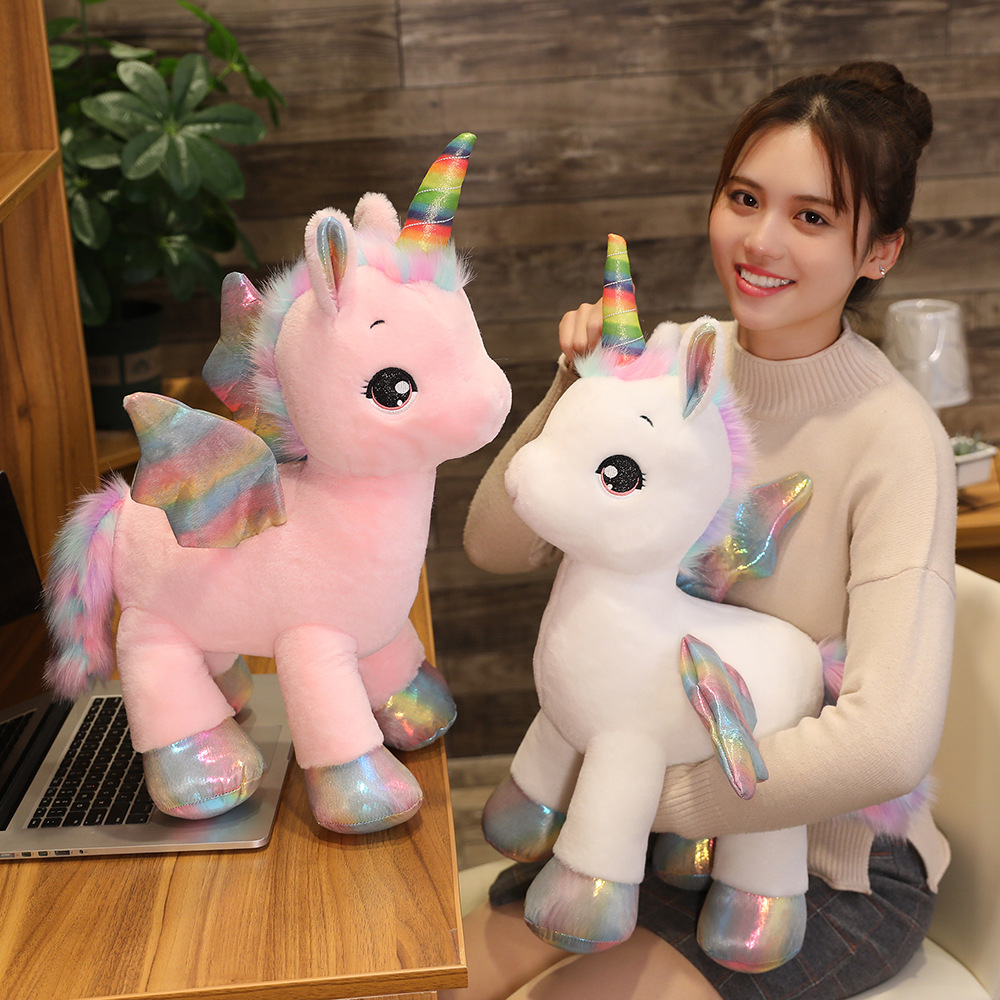 Unicorn Soft Toy Rainbow Wings Unicorn Soft Toy Rainbow Wings